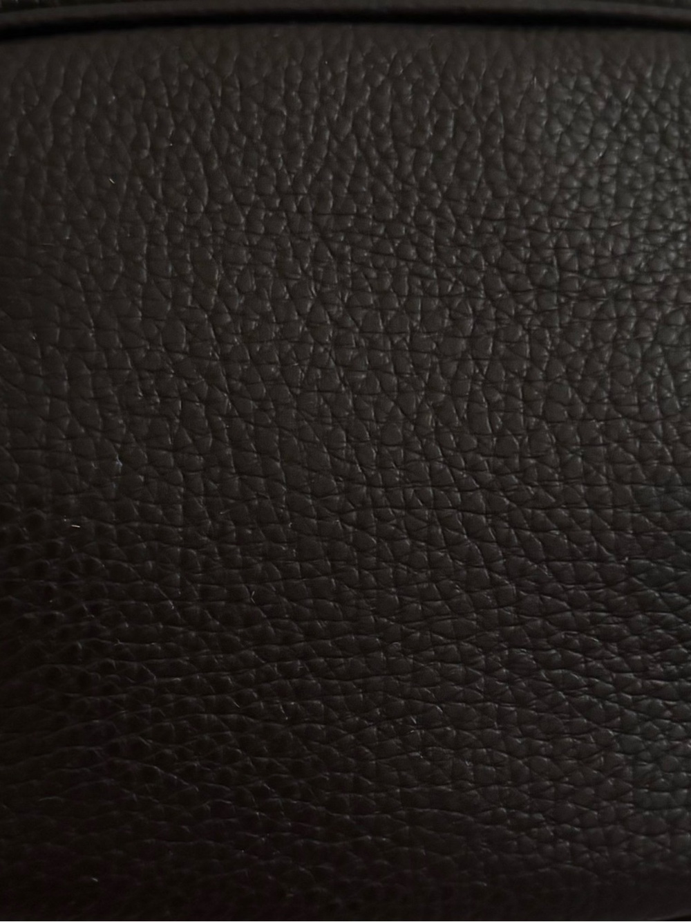 Coach Black Pebbled Leather Drawstring Bucket Bag (crossbody and top handle) - Picture 6 of 10